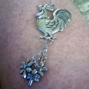 Rooster charm